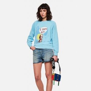 Marc Jacobs X Magda Archer The Collaboration Distressed Sweatshirt